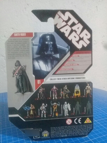 Darth Vader Star Wars 30th Aniversario 2007 (Usado)