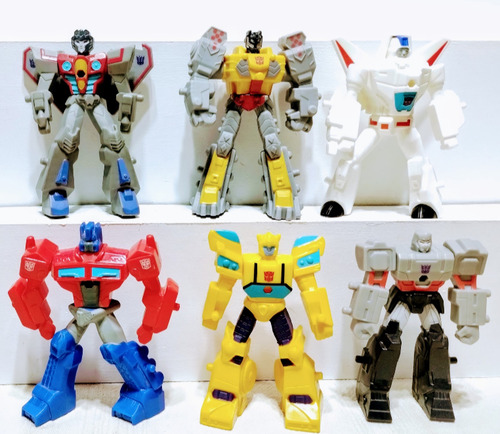 Transformers Ciberverse Colección Mc Donalds 2019 Completa (Usado)