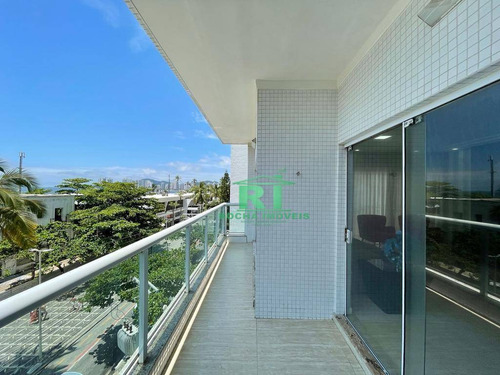Imagem 10 de 30 de Apartamento Frente Mar, Reformado E Decorado, 3 Dormitórios Sendo 3 Suítes, 1 Vaga De Garagem, Pitangueiras, Guarujá/sp - Ap2743