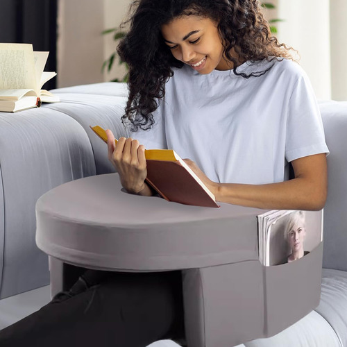 Cojín Lectura Notebook Almohada Reposa Brazos Cama
