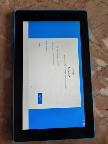 Tablet Lenovo 7 Pulgadas Falla