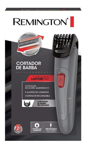 Cortabarba Remington Mb08a Recargable Usb Cuchilla Acero