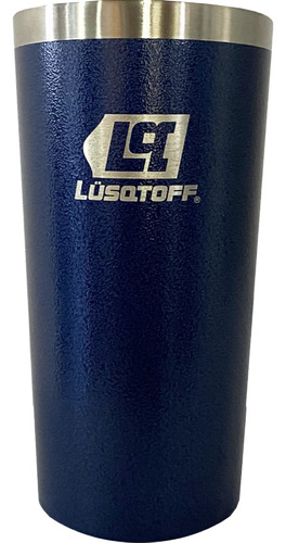 Vaso Termico Azul Acero 430ml Frio Calor 3hs Lusqtoff