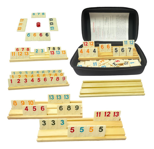 Juego De Rummy Premium Marca No Especificada Modelo No Espec