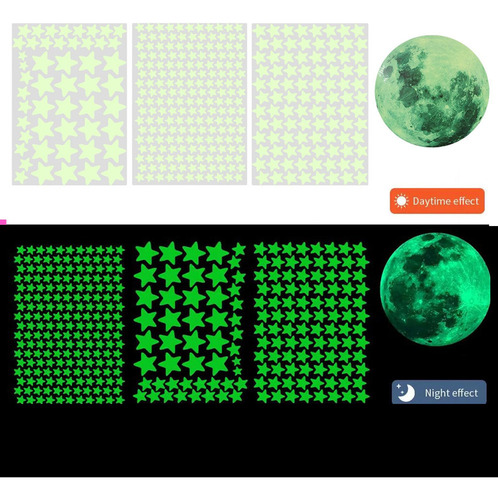 Dmm Ll 334x Adesivos Parede Estrelas Que Brilham No Escuro