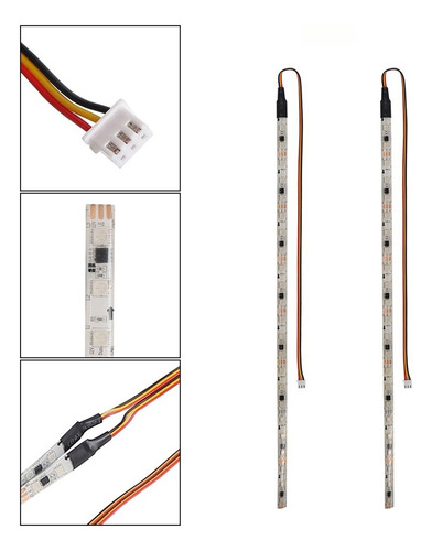 Cinta Autoadhesiva Con Tira De Luz Led Para Lámpara Lateral