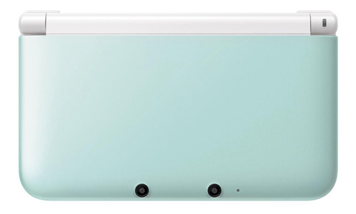 Nintendo 3DS XL Standard color  menta y blanco