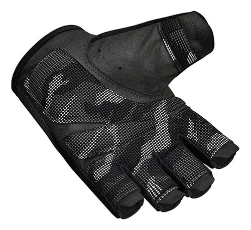 Guantes Medios Rdx De Levantamiento Black Wga-t2hb