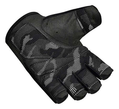 Guantes Medios Rdx De Levantamiento Black Wga-t2hb
