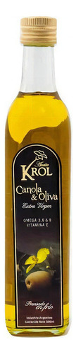Aceite De Canola Y Oliva Krol Extra Virgen 500 Ml. Sin Taac