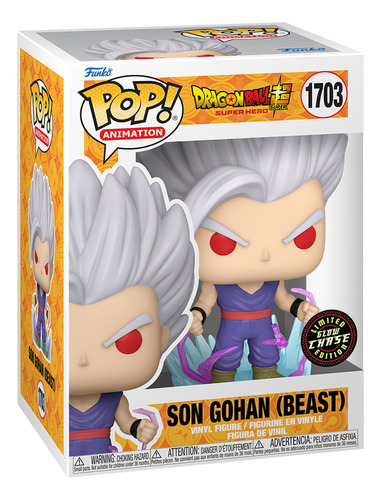 Funko Pop Son Gohan Beast #1703 - Dragon Ball Super Hero
