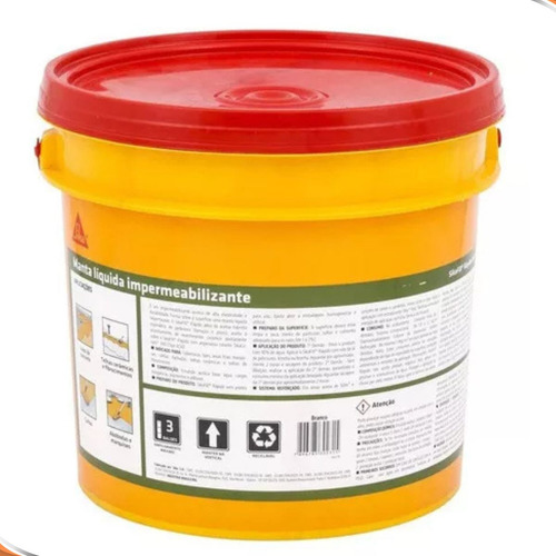 Sikafill Rapido Cinza Concentro 15 Kg Manta Liquida Acabamento Concreto Cor Cinza Concreto