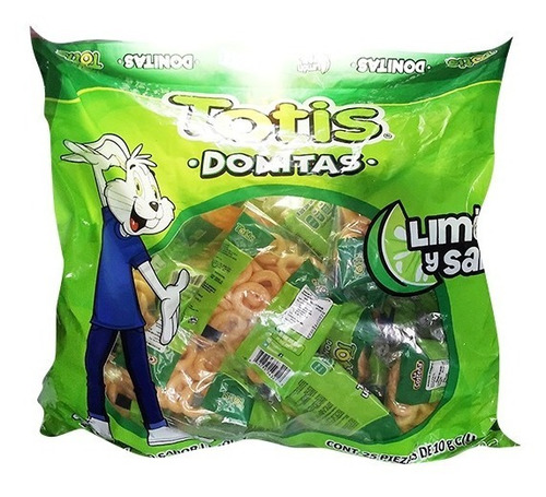 Imagen 3 de 3 de Chicharrones Totis Sal Y Limón 25 Pzas
