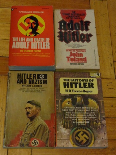 Lote 4 Biografías De Hitler En Inglés. Payne, Toland,&-.