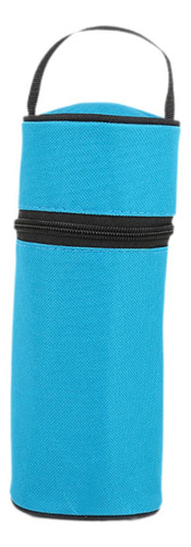 Bolsa De Transporte Aislada Para Botella De Agua, Azul Claro