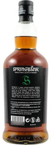 Whisky Springbank 15 Anos 46% - 700ml - Single Malt Whisky Springbank 15 Anos 46% - 700ml - Single Malt