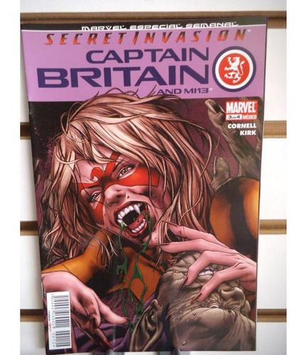 Captain Britain 03 Secret Invasion Televisa