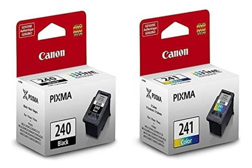 Canon Pixma Pg-240 Negro Y Cl-241 Cartuchos De Tinta De Colo