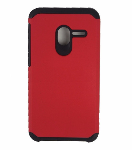 Capa Vermelha Emborrachada Armor Alcatel Pop 3 5.0 Pelicula