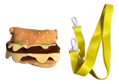 Bolsa De Roupas De Boneca De Pelúcia, Saco De Hambúrguer