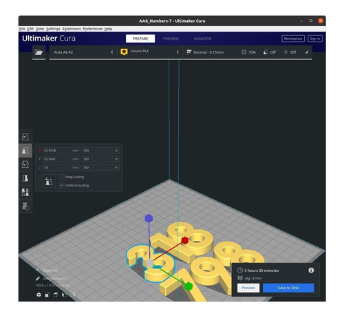 Número 318 798 Grabovoi Abundância Financeira Impressão 3d