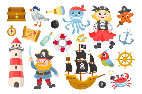 Clipart Niños Piratas 10