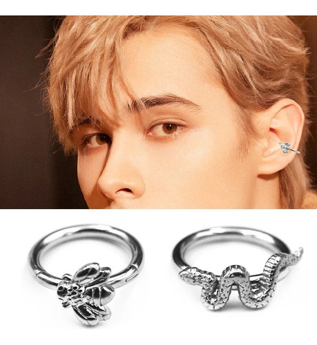 Piercing Helix Serpiente, Arete Helix Abeja, Aro Helix Argo