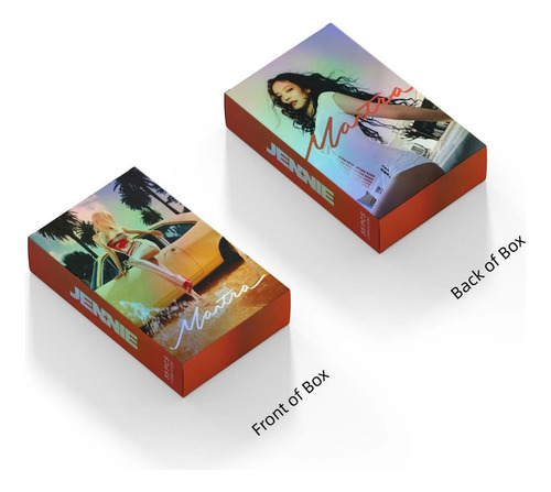 55 Photocards Jennie De Blackpink - Edición Mantra
