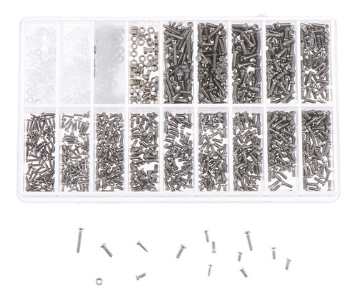 Kit De Reparación De Anteojos: 1000 Tornillos Y Herramientas