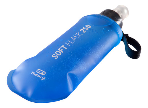 Botella De Running Flexible Azul De 250 Ml Kiprun