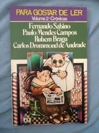 Livro Para Gostar De Ler - Volume 2  Fernando Sabino E 