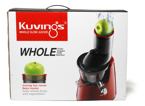 Extractor De Jugos Prensa Fría Domestico Plata Kuvings C7000