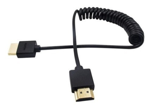 Cable Hdmi En Espiral (1.2mts)