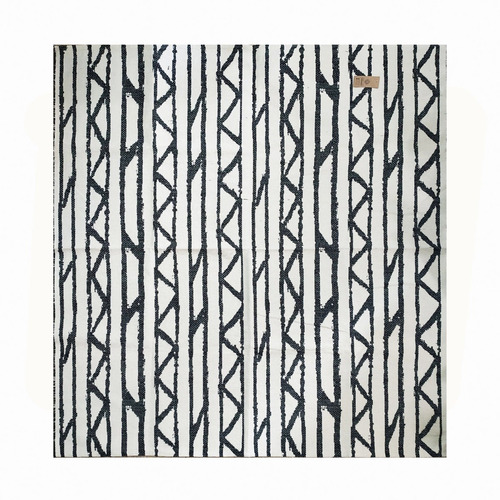 Alfombra Carpeta Tribal 145 X 145 Cm Primitivo Urbano