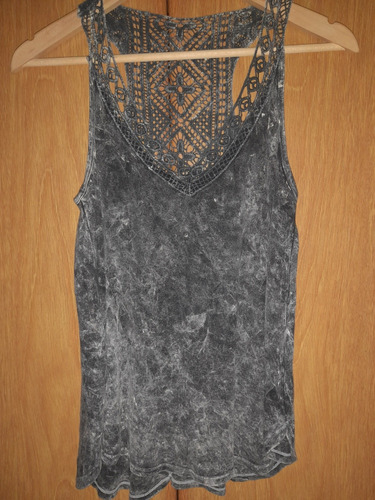 Musculosa Gris Batik Talle 2