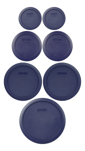 Pyrex Pieza Azul Oscuro Tapa Almacenamiento Conjunto