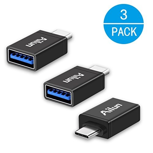 Adaptador Usb C, Adaptador Tipo C, [3pack] De Ailun, Adaptad