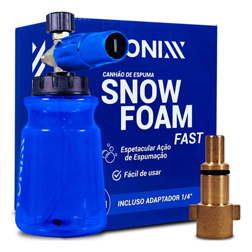 Snow Foam Canhão Espuma Vonixx+ Adaptador X Wap/lavor