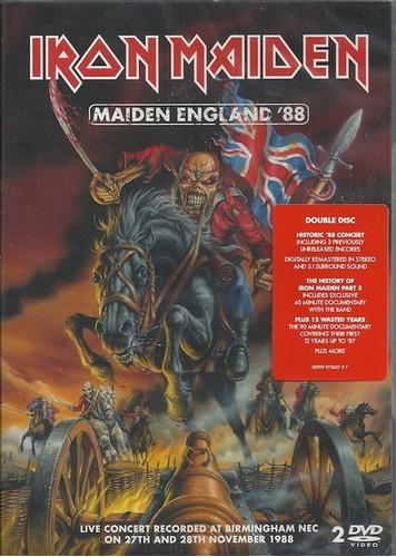 Iron Maiden Maiden England 88 Dvd Nuevo Eu Musicovinyl