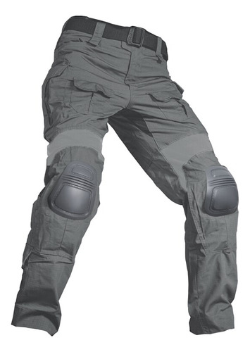 Hombre Pantalones Tácticos Militares Cp Camouflage Multicam