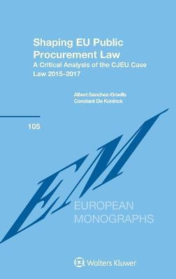 Libro Shaping Eu Public Procurement Law : A Critical Anal...