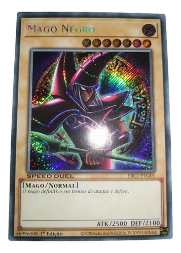 Mago Negro - Arcana Secreta Em Portugues Sbc1-ptg01 Yugioh