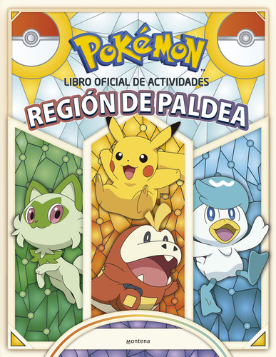 Libro Oficial De Actividades - Región De Paldea - Colección Pokémon