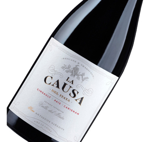 Vino La Causa Blend Cinsault Carignan Pais 750ml