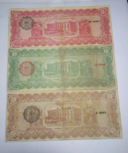 Colección De Billetes Extranjeros Y Nacionales (Usado)