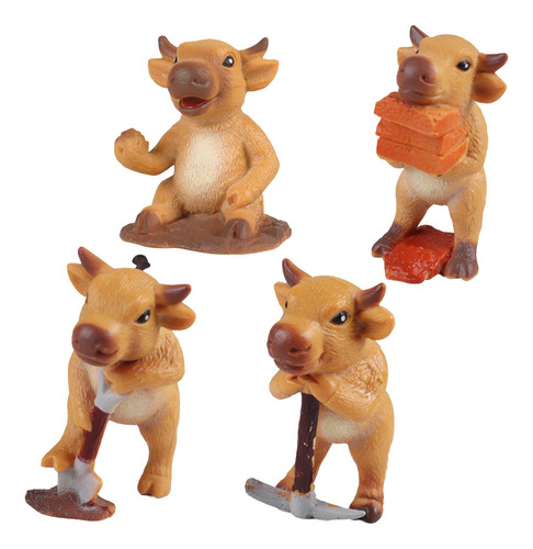 Modelo De Animales En Miniatura Adornos Juguetes