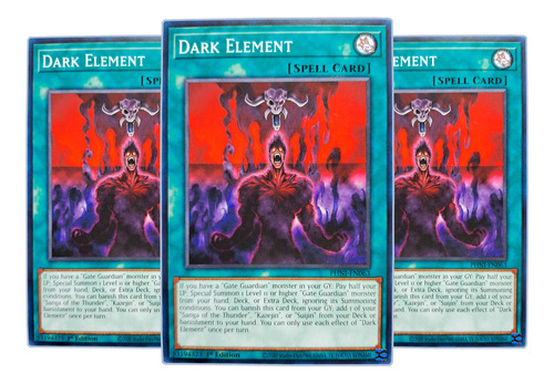 Yugi-oh! Dark Element Phni-en063 Comun