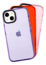 Comprar Funda Para iPhone Uso Rudo Antigolpes Borde Reforzado Colors
