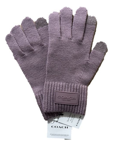 Guantes Originales Coach De Lana Para Frío Talla Small