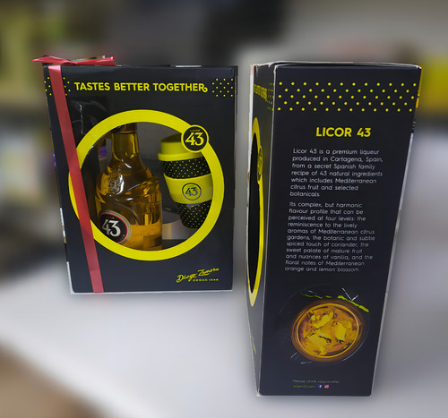 Kit Licor 43 + Copo Exclusivo